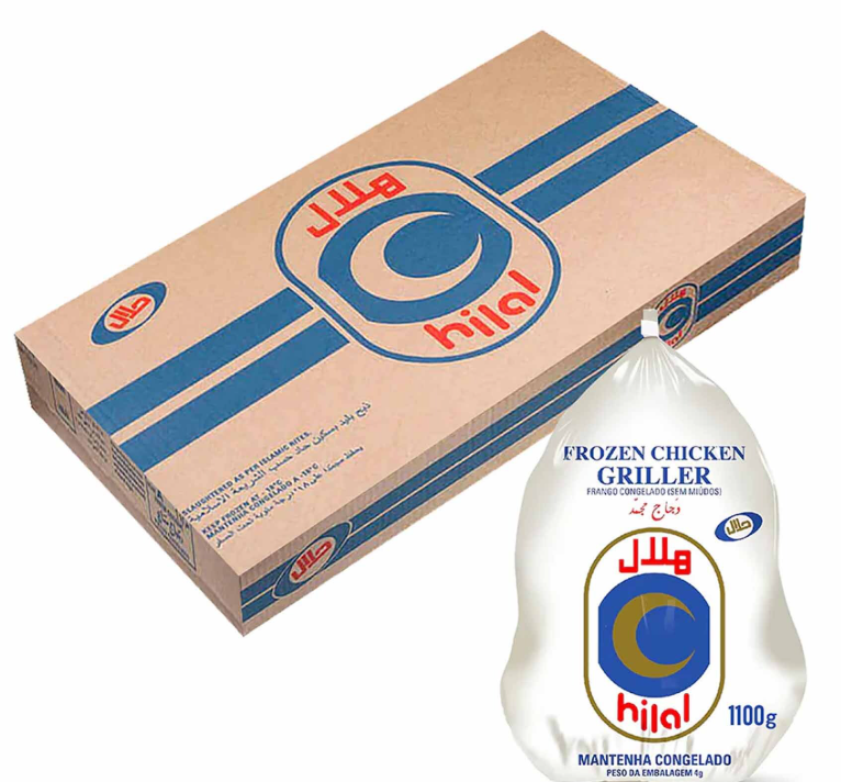 HILAL WHOLE CHICKEN 10X1100 Gram