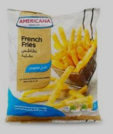 AMERICANA FRENCH FRIES 9X9 4x2.5 Kilogram (KG)
