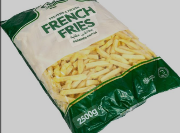 GREEN FRITES FRENCH FRIES 9*9 4X2.5 Kilogram