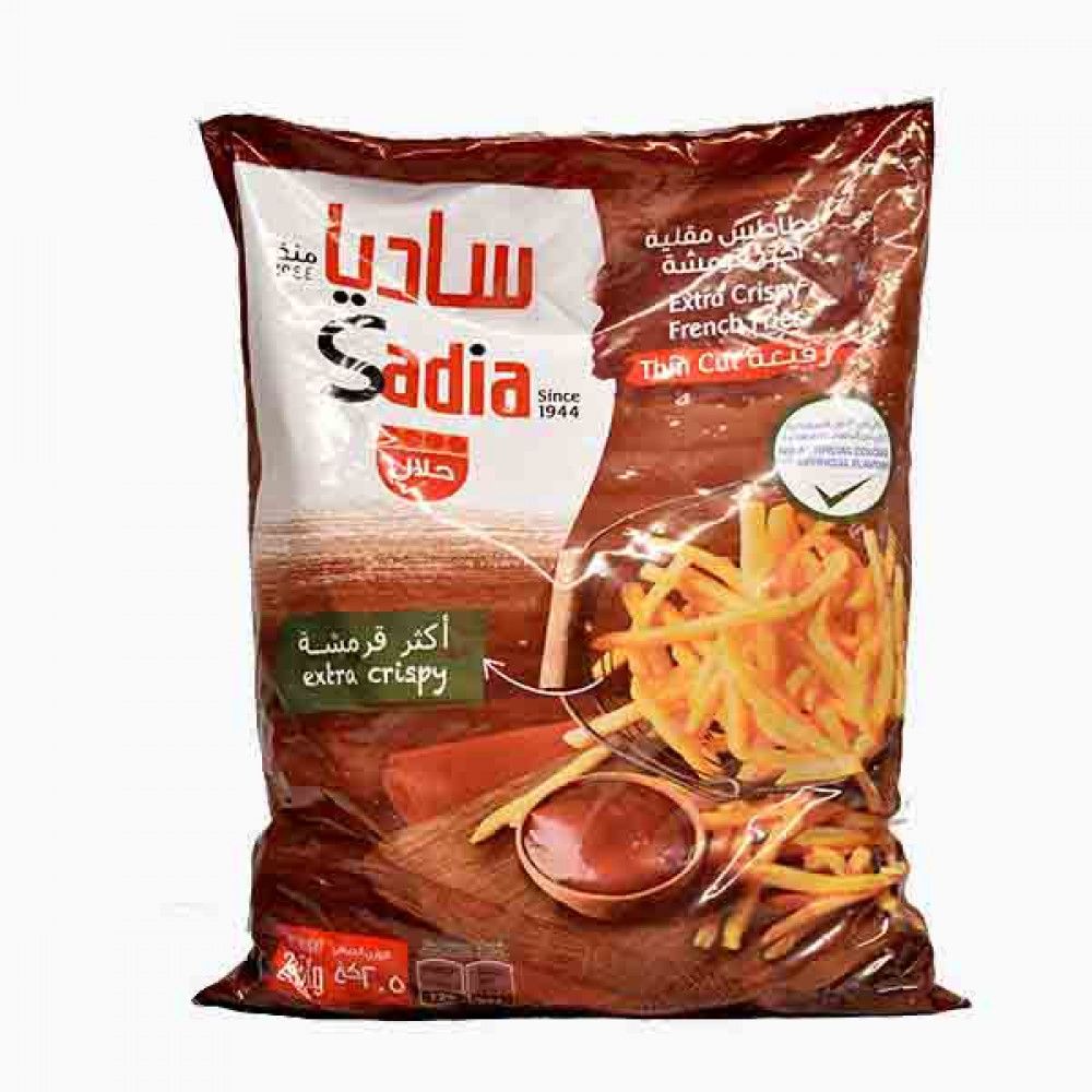SADIA FRENCH FRIES EXTRA CRISPY 6X6 4X2.5 Kilogram