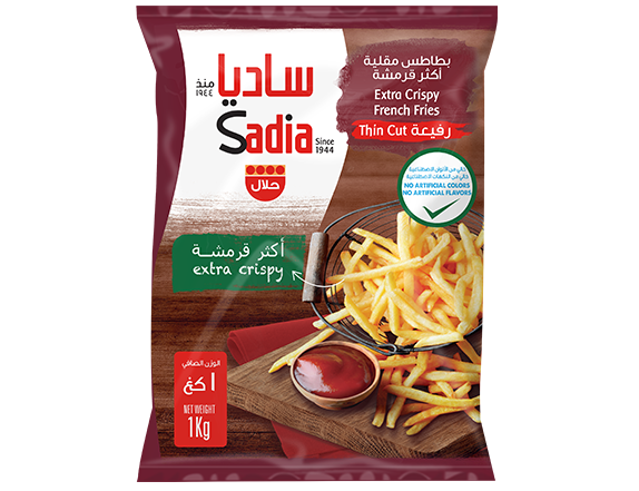 SADIA FRENCH FRIES EXTRA CRISPY 6X6 10X1 Kilogram
