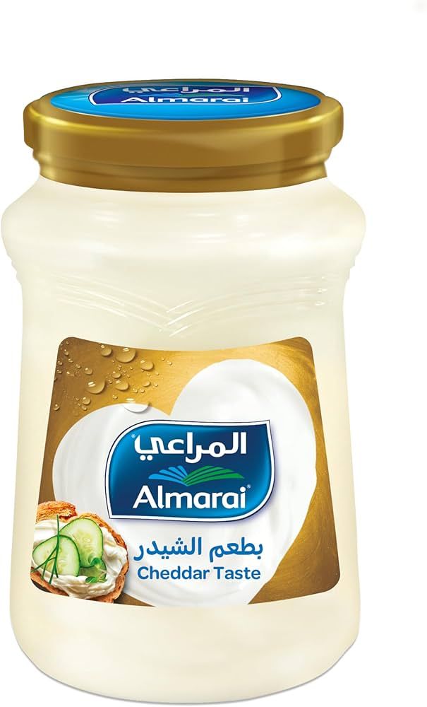 ALMARAI SPREADABLE CHEDDAR CHEESE (FULL FAT) 12X500 Gram