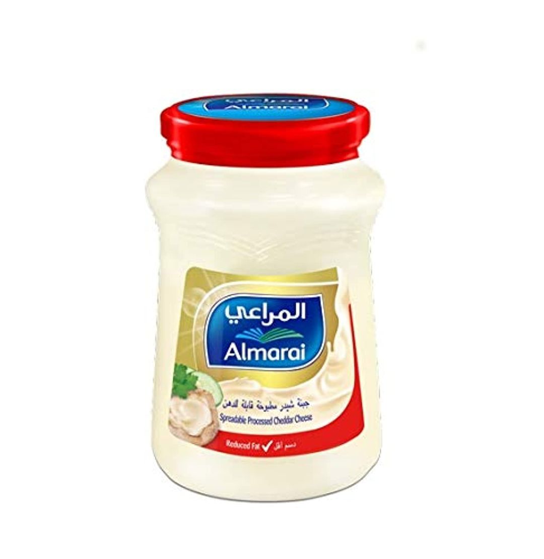ALMARAI SPREADABLE CHEDDAR CHEESE (REDUCED FAT) 12X500 Gram
