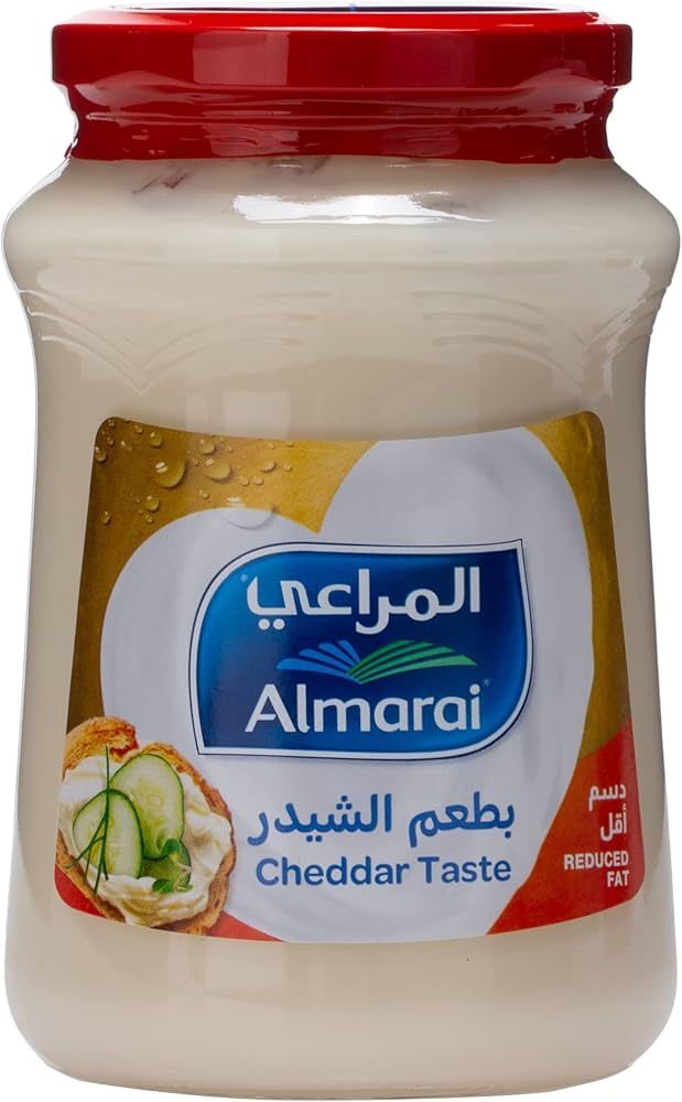 ALMARAI SPREADABLE CHEDDAR CHEESE (REDUCED FAT) 6X500 Gram