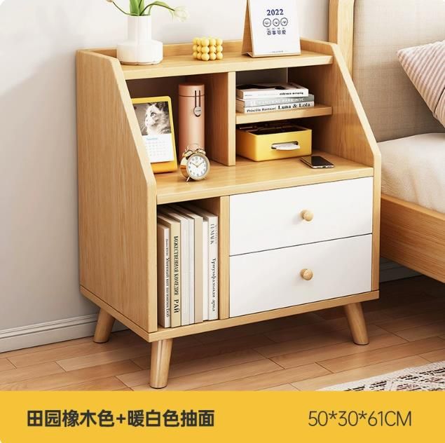 Storage Nordic Nightstand Table Aesthetic