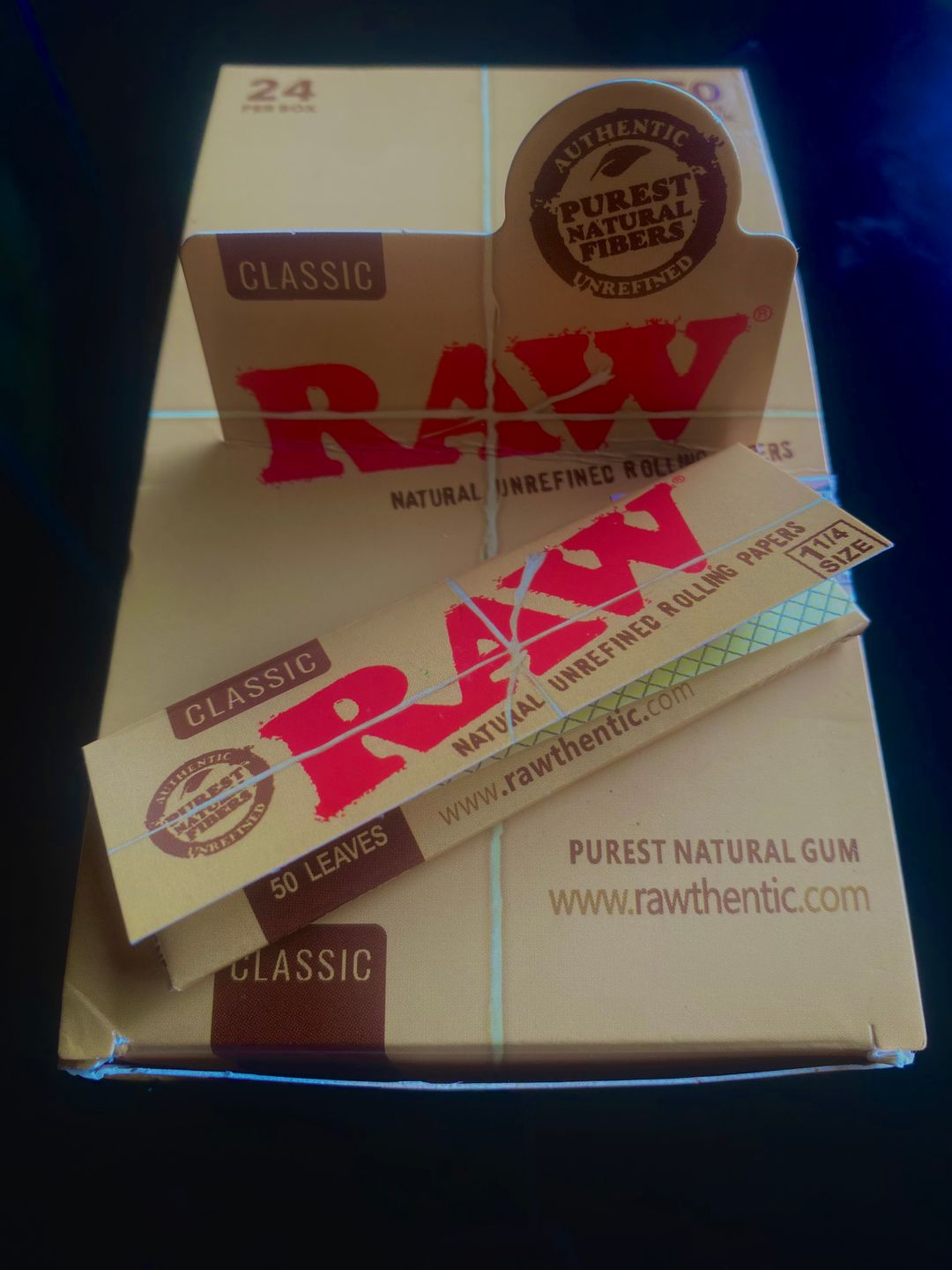 Raw Natural Paper