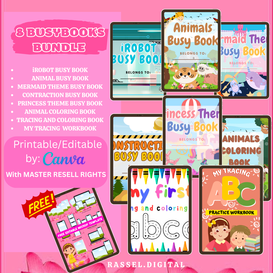  Busy Books Bundle for kids