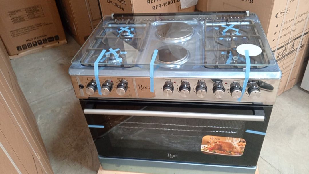 60*90 Roch 4+2 standing cooker