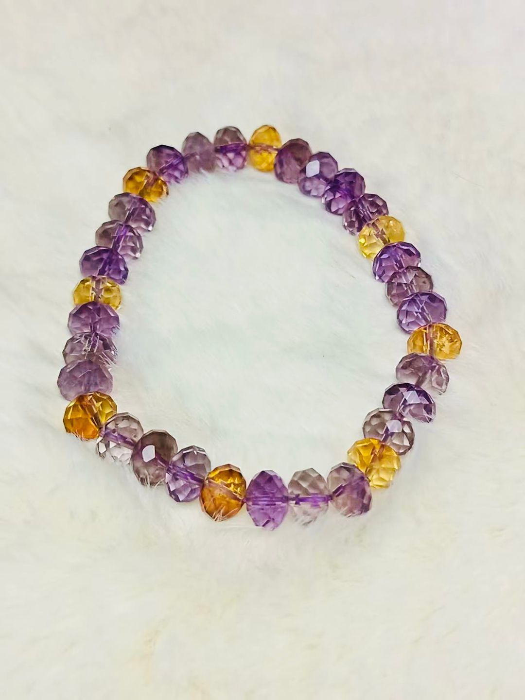 AMETHYST CITRINE FACETED 