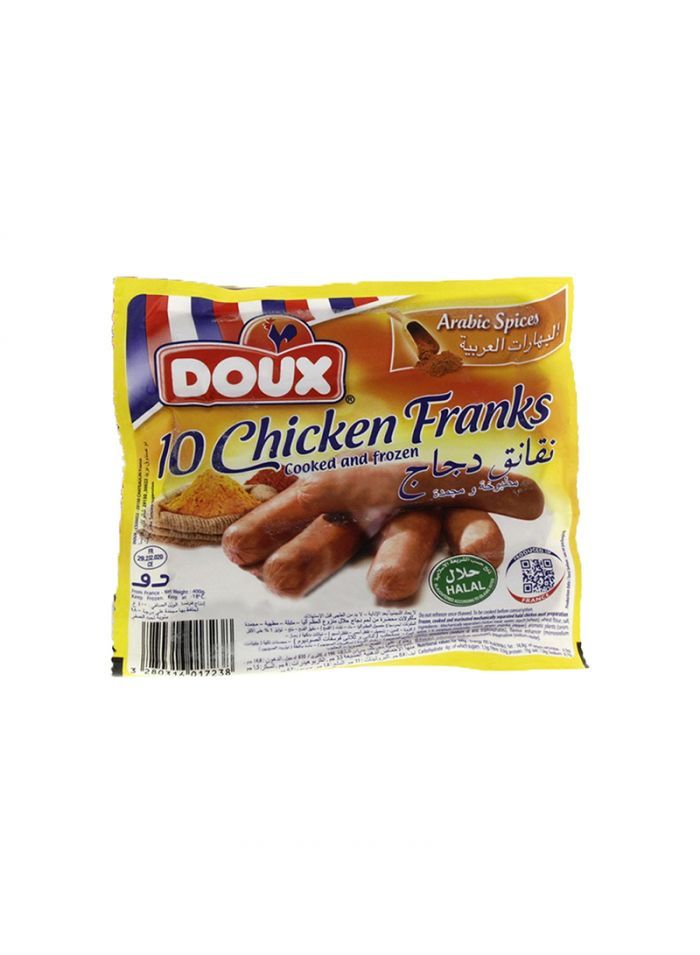 DOUX CHICKEN SAUSAGES 24X400 Gram