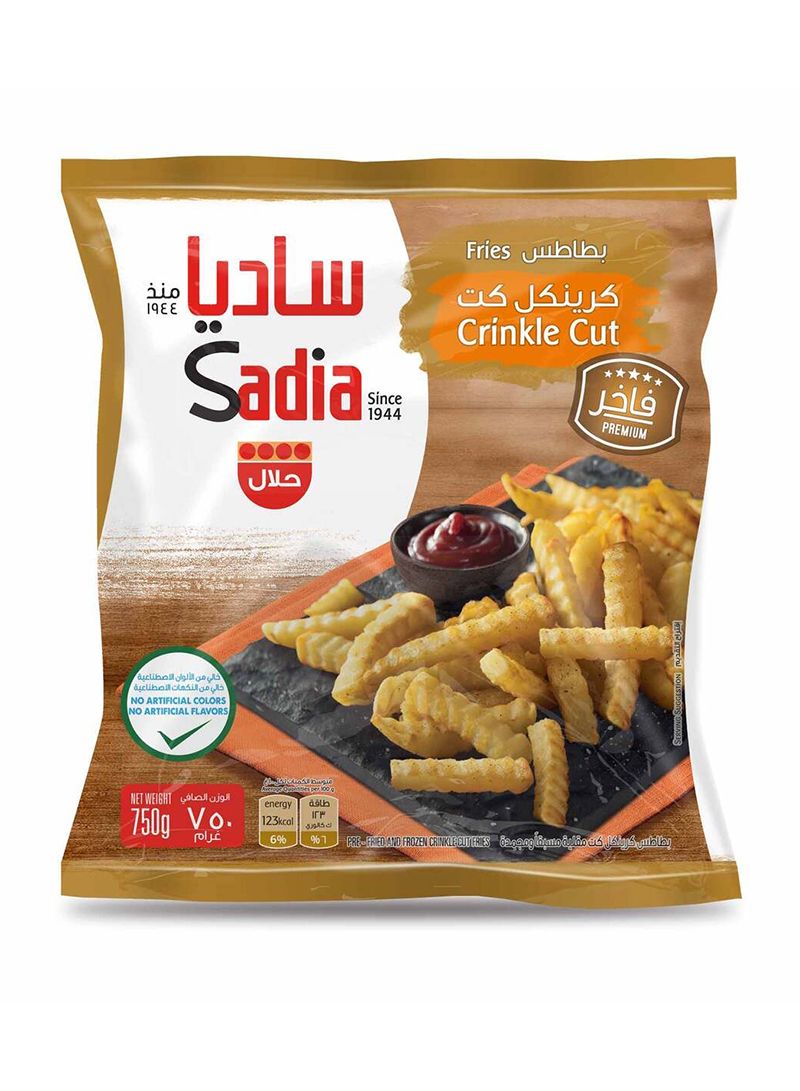 SADIA CRINKLE POTATO CUT 12X750 Gram