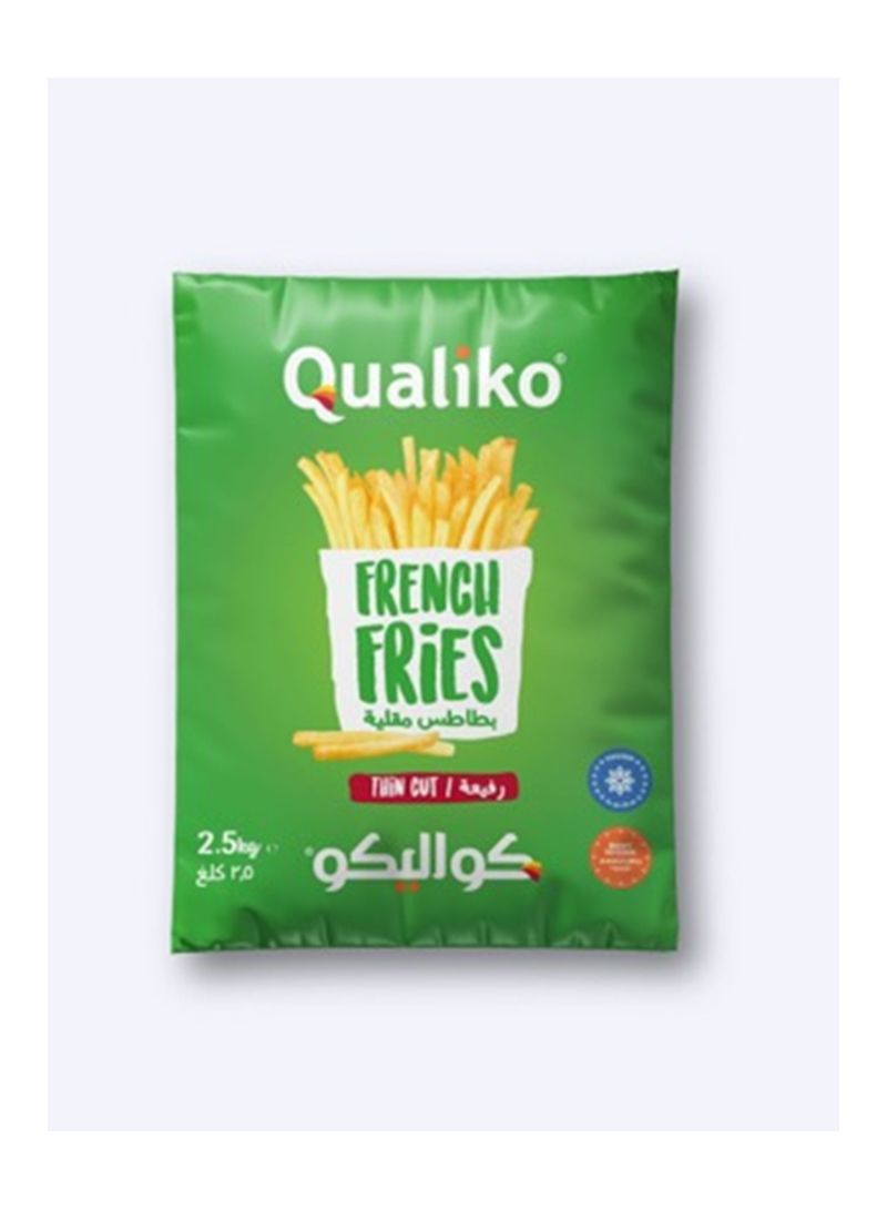 QUALIKO FRECH FRIES THIN CUT 4X2.5 Kilogram