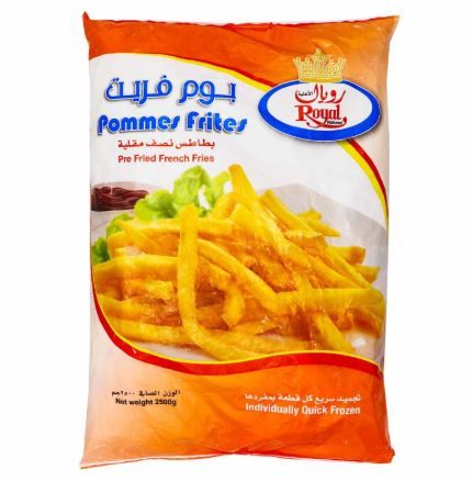 ROYAL FRENCH FRIES 9*9 4X2.5 Kilogram