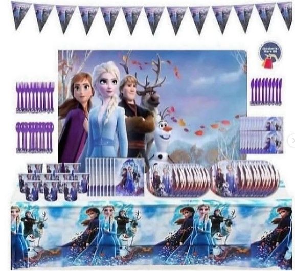 SET DE FIESTA DE CUMPLEAÑOS FROZEN