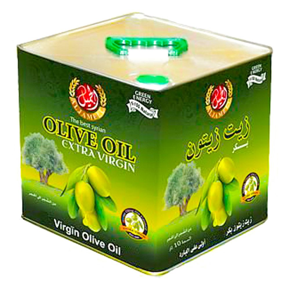 AL JAMEEL OLIVE OIL (VIRGIN) 1x1x10L