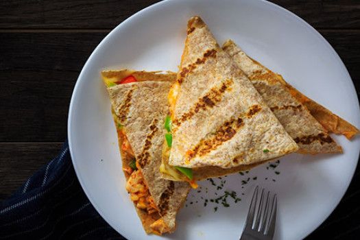 Quesadilla integral con carne