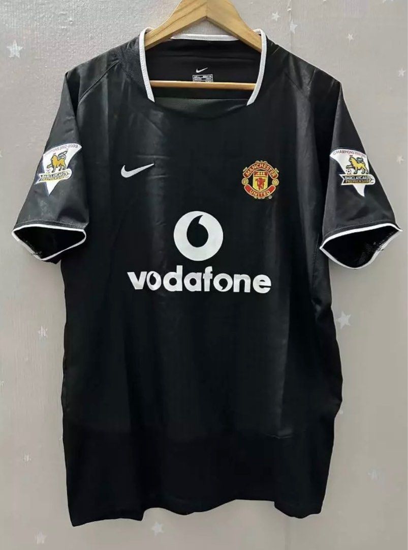 Manchester United 2003/05 Away Shirt (Black)