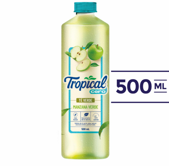 Tropical Té Verde Cero 500ml