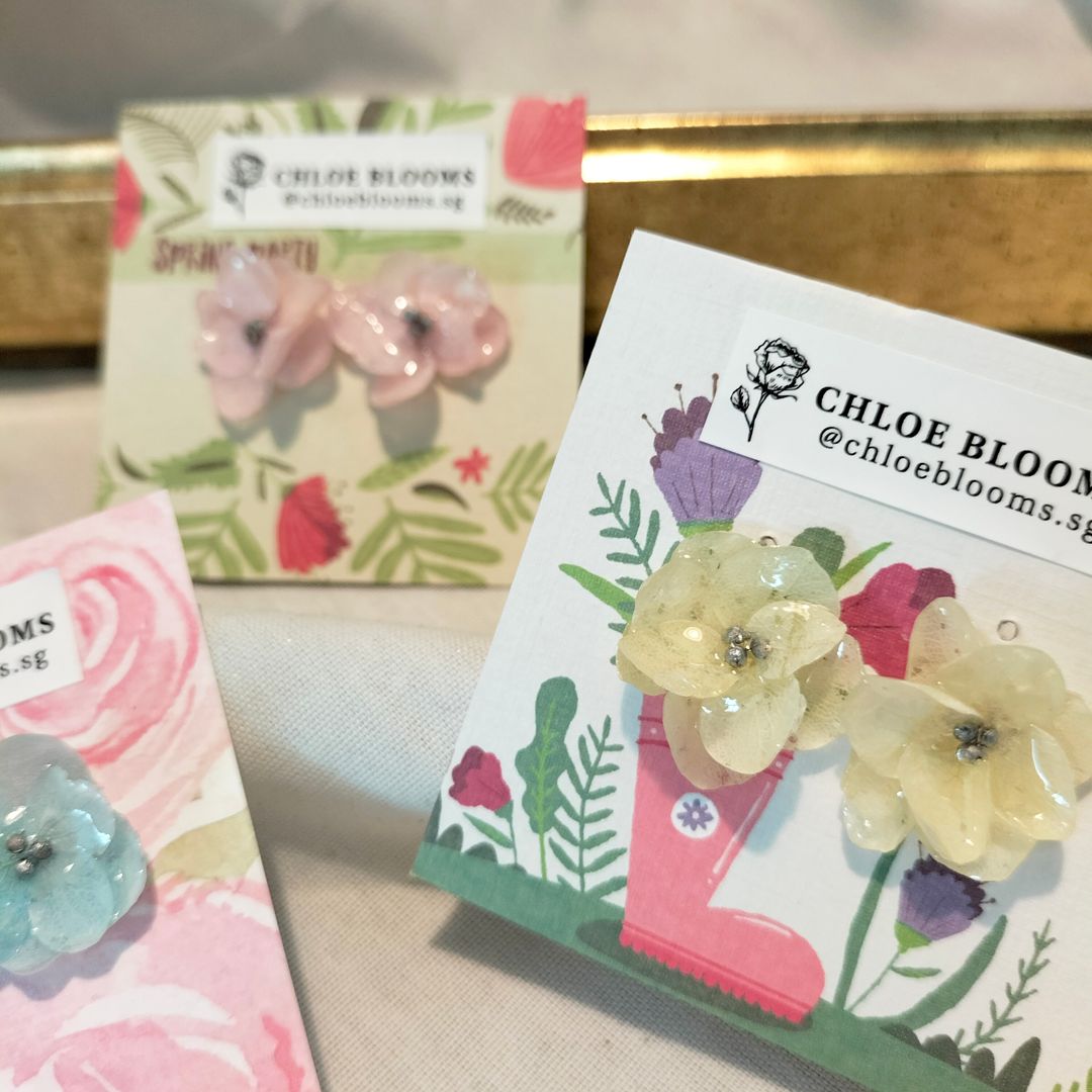 Duo Blooms Signature Studs