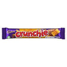 Cadbury Crunchie Chocolate Bar 