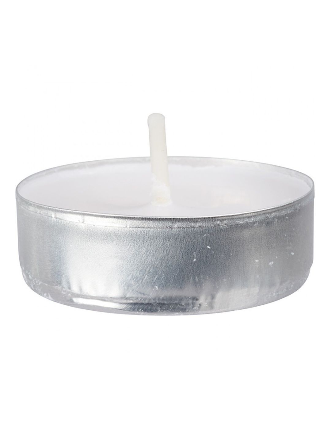 Simple Bougie Chauffe-Plats Blanc 100'S
