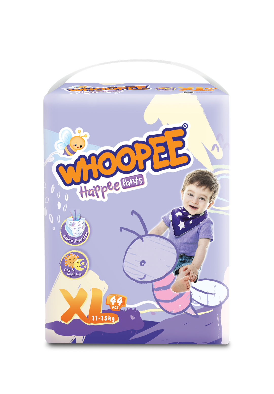 WHOOPEE PANTS MEGA XL44 x 3