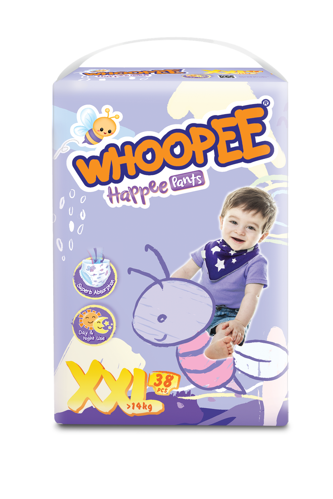 WHOOPEE PANTS MEGA XXL38 x 3