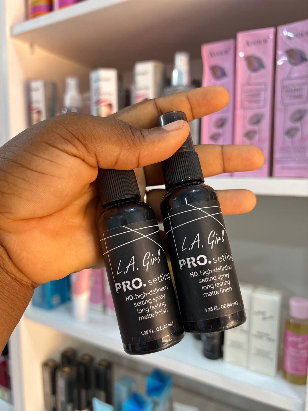 L.A girl spray