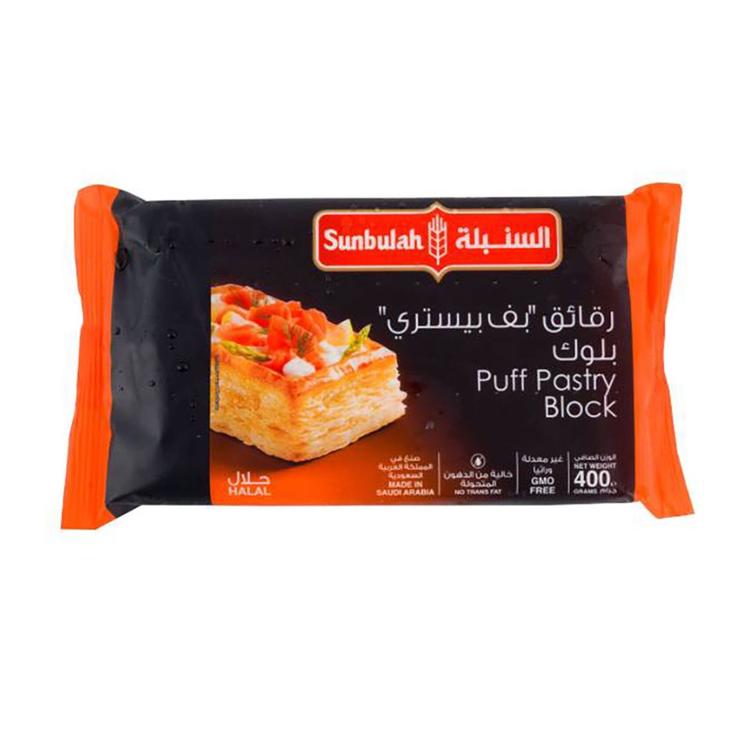 SUNBULAH PUFF PASTRY 1x18x400G