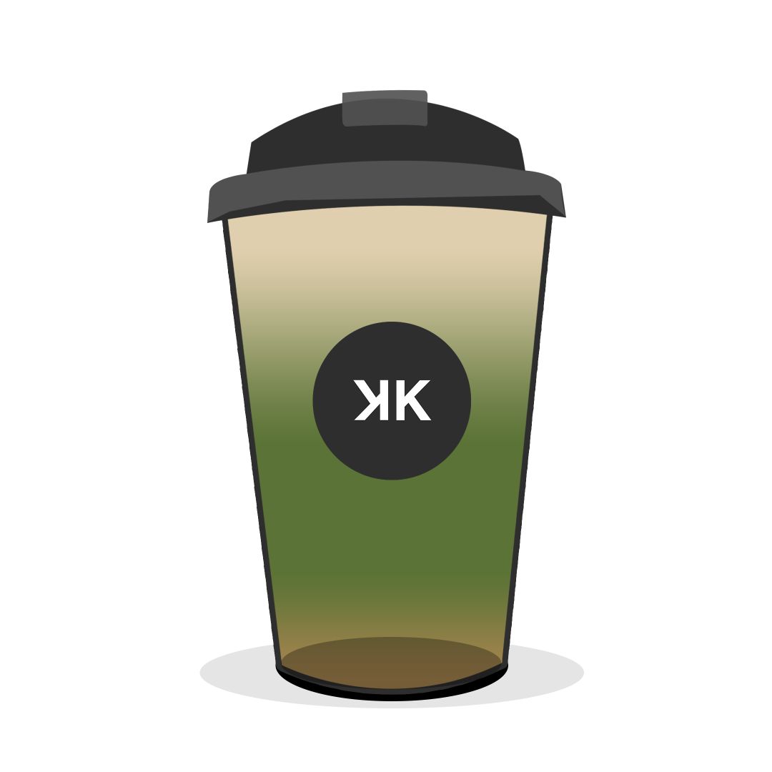 Hazelnut Matcha Latte