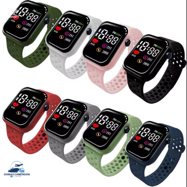 Electric watch led digital