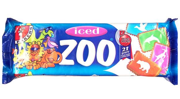 Bakers Bisc. Zoo Iced Flav. Cr. 125gr