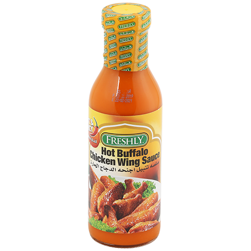 FRESHLY BUFFALO CHICKEN WINGS HOT SAUCE 12oz 354mlX12