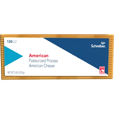 SCHREIBER AMERICAN CHEESE (120 SLICES) 1x4x2.27kg