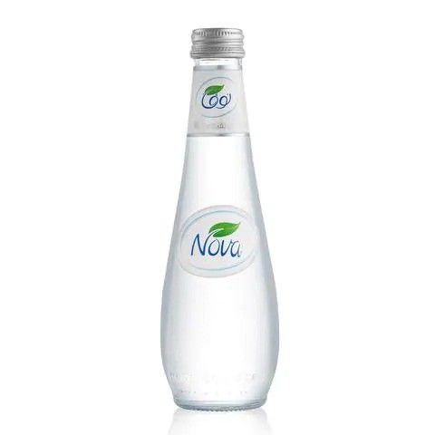 NOVA WATER BOTTLE (GLASS) 1x24x250ML