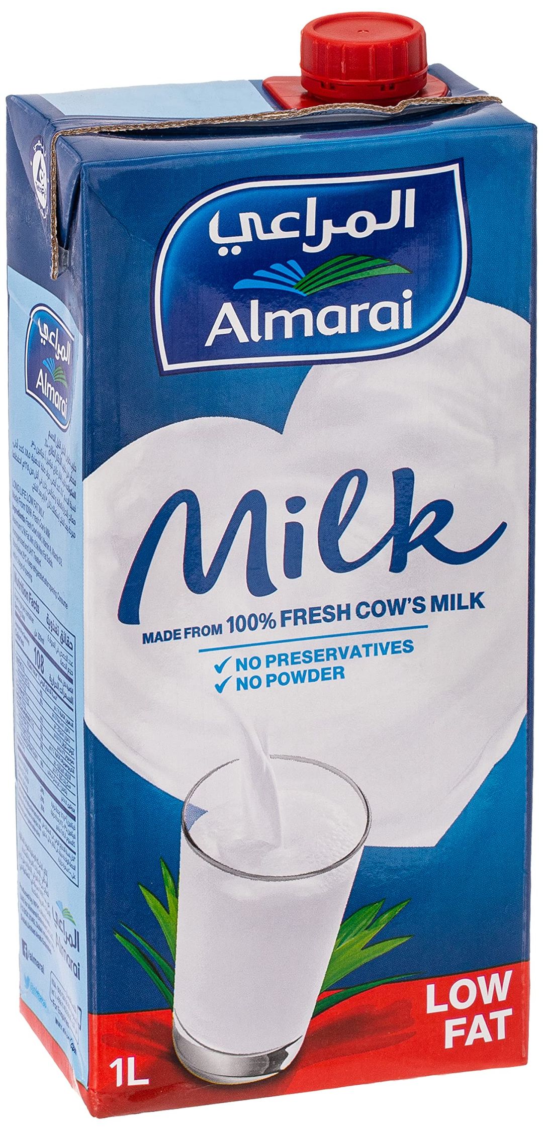 ALMARAI LONG LIFE MILK LOW FAT 1x12x1L
