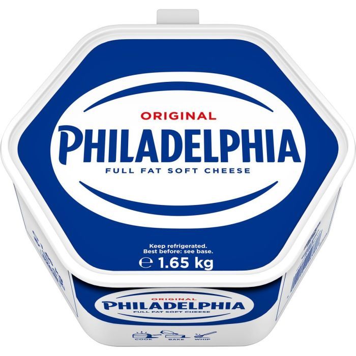 PHILADELPHIA CREAM CHEESE 1x4x1.65KG