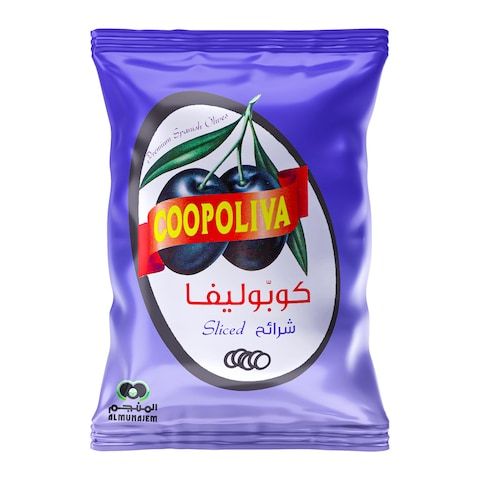 COOPOLIVA BLACK OLIVES SLICES BAG 1x10x1600(NET936G)
