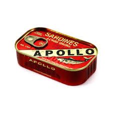 Apollo Sardines In Oil 125gr