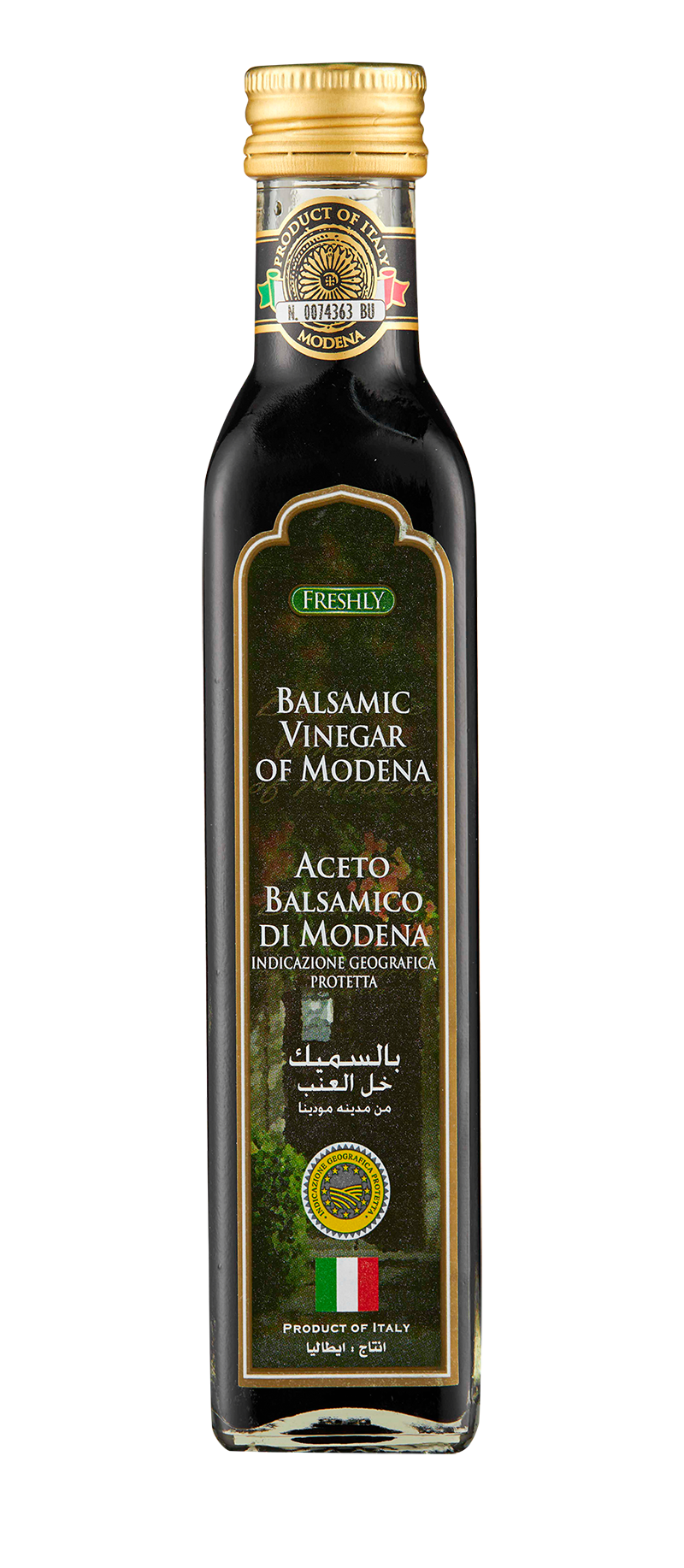 FRESHLY BALSAMIC GRAPE VINEGAR OF MODENA 1x12x500ML