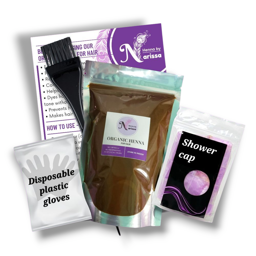 Ready-to-Apply Herbal Henna Dye & Treatment