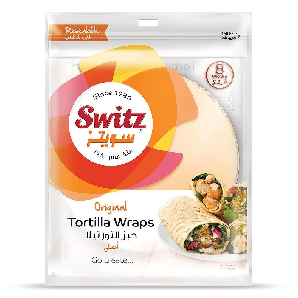 SWITZ TORTILLA WRAP 6INCH 24X250 Gram(g)