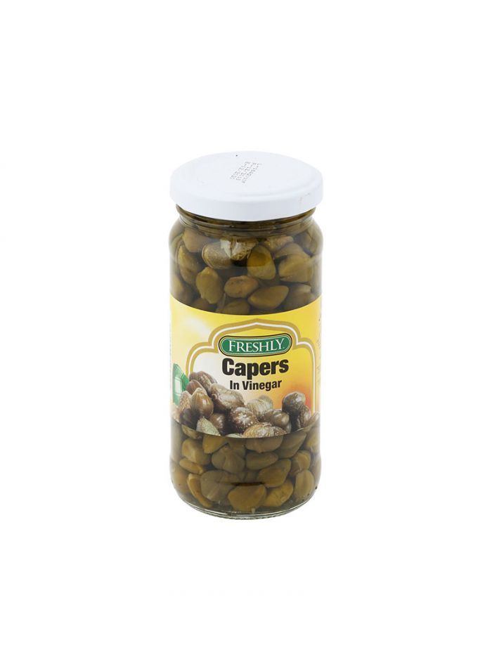 FRESHLY CAPERS IN VINEGAR 12X245 Gram