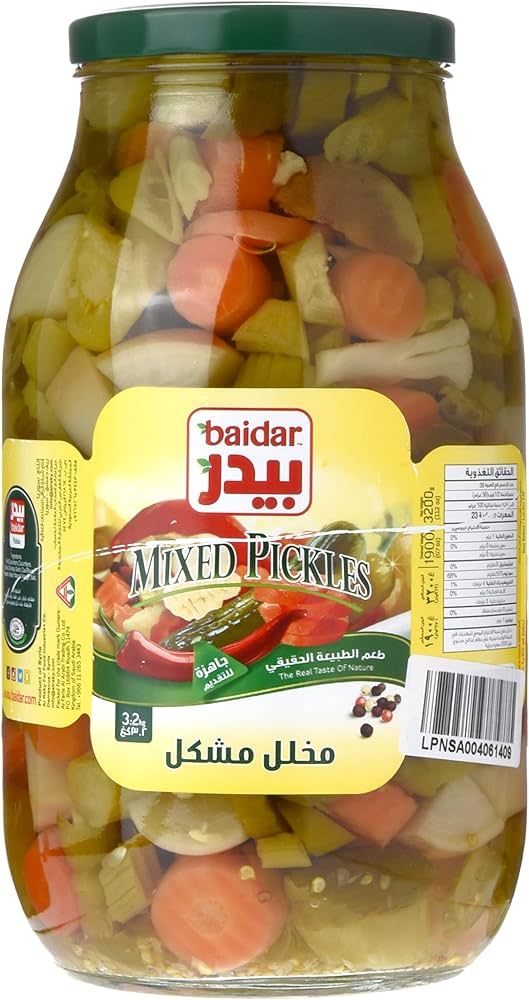 BAIDAR MIXED PICKLES 4X3.2Kg