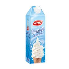 KDD LIQUID VANILLA ICE CREAM 12X1 Liter (l)