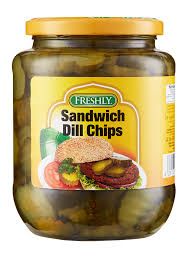 FRESHLY SANDWICH DILL CHIPS 12X740 Gram (g)