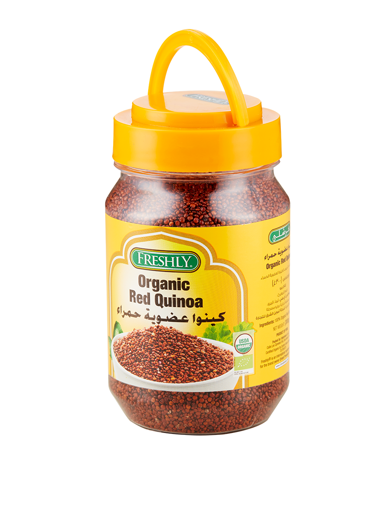 FRESHLY ORGANIC RED QUINOA 12X300 Gram (g)