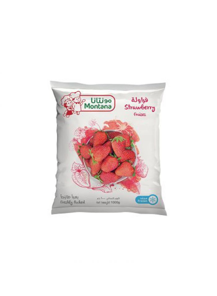 MONTANA FROZEN STRAWBERRY 8X1 Kilogram (kg)