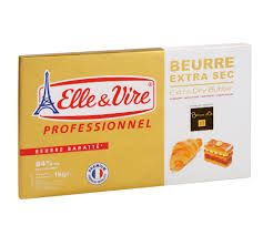 ELLE & VIRE BUTTER EXTRA DRY(BUTTER SHEET) 10X1 Kilogram