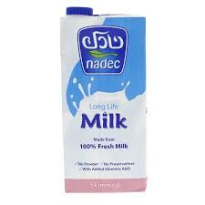 NADEC MILK LONG LIFE SKIMMED 12x1Liter(Li)